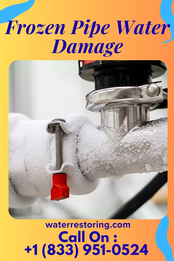 Frozen Pipe Water Damage in Plainville, GA